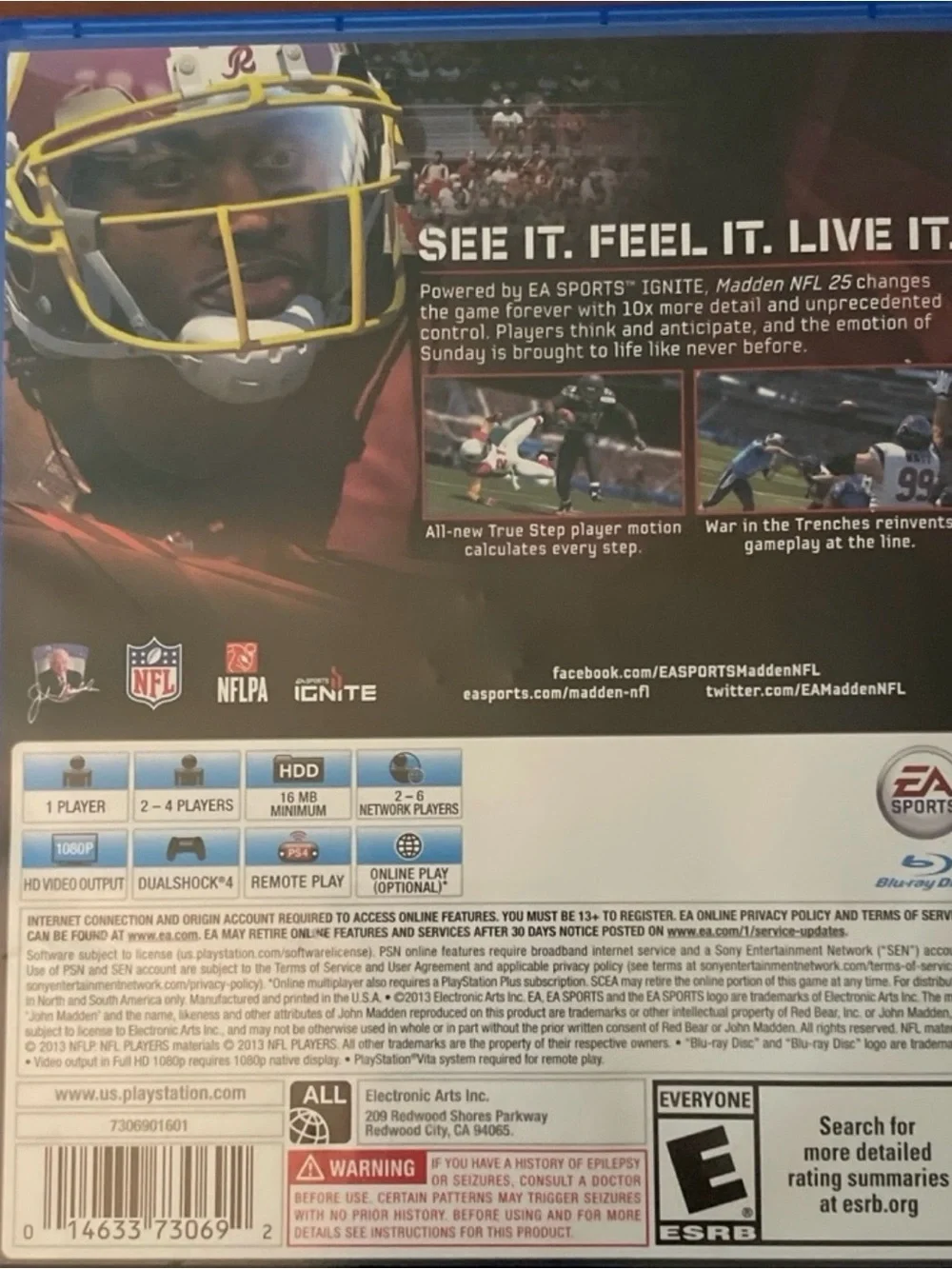 Play station 4 product madden
